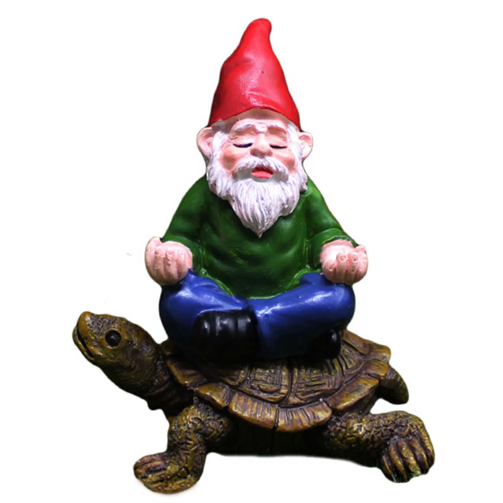 Garden Gnome Statue Decorations Hand Painted Lawn Decoration Riding Turtle for Landscape Porch Decor
Garden Gnome Statue Decorations Hand Painted Lawn Decoration Riding Turtle for Landscape Porch Decor