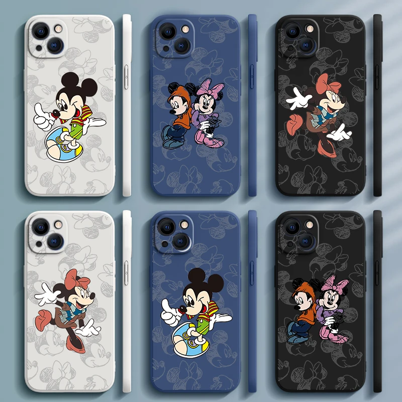 Disney classic image Mickey Mouse For Apple iPhone 13 12 11 Pro Max mini XS XR X 8 7 6 Plus Liquid Rope Phone Case Capa Cover
Disney classic image Mickey Mouse For Apple iPhone 13 12 11 Pro Max mini XS XR X 8 7 6 Plus Liquid Rope Phone Case Capa Cover