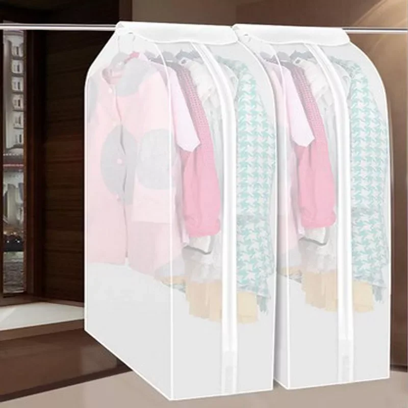 Dustproof Cloth Cover Bags Transparent Wardrobe Storage Bag Dust Cover Protector Garment Suit Coat Dust Cover
Dustproof Cloth Cover Bags Transparent Wardrobe Storage Bag Dust Cover Protector Garment Suit Coat Dust Cover