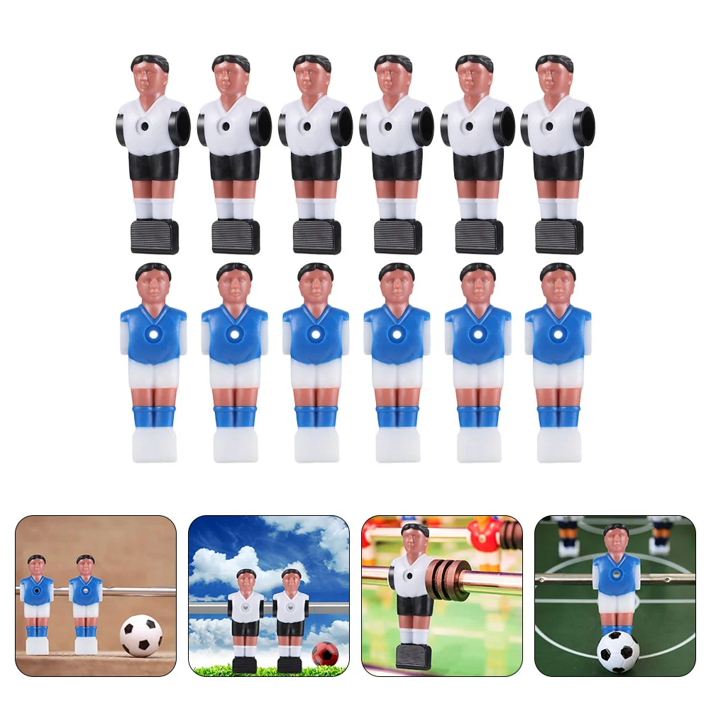12Pcs Simulation Football Player Foosball Accessory Soccer Player Doll for Children Foosball Table Kids Home
12Pcs Simulation Football Player Foosball Accessory Soccer Player Doll for Children Foosball Table Kids Home