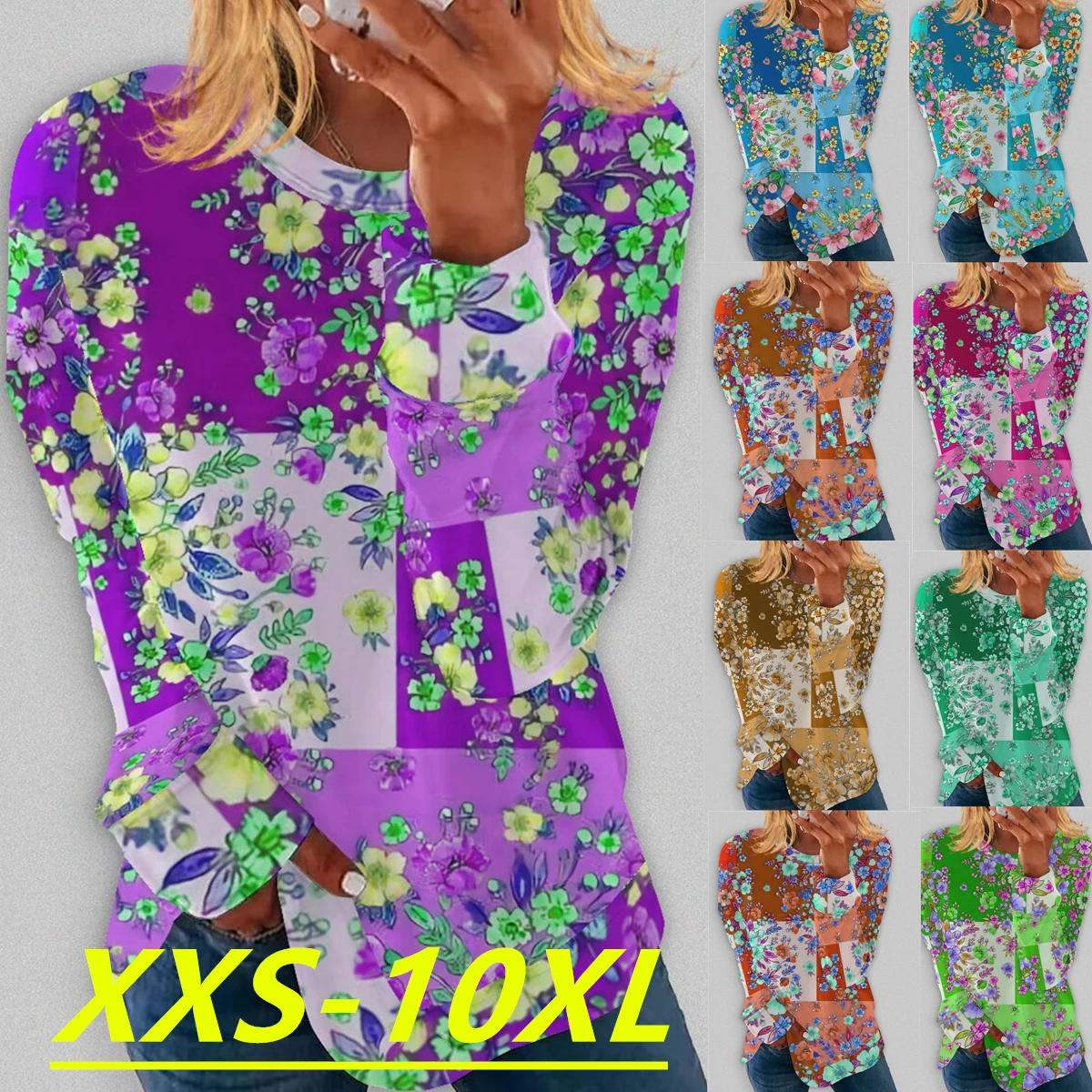 Autumn/Winter 2022 Fashion Women's Flower Print Round Neck Long Sleeve Sweater Casual Plus Size Top XXS-10XL
Autumn/Winter 2022 Fashion Women's Flower Print Round Neck Long Sleeve Sweater Casual Plus Size Top XXS-10XL