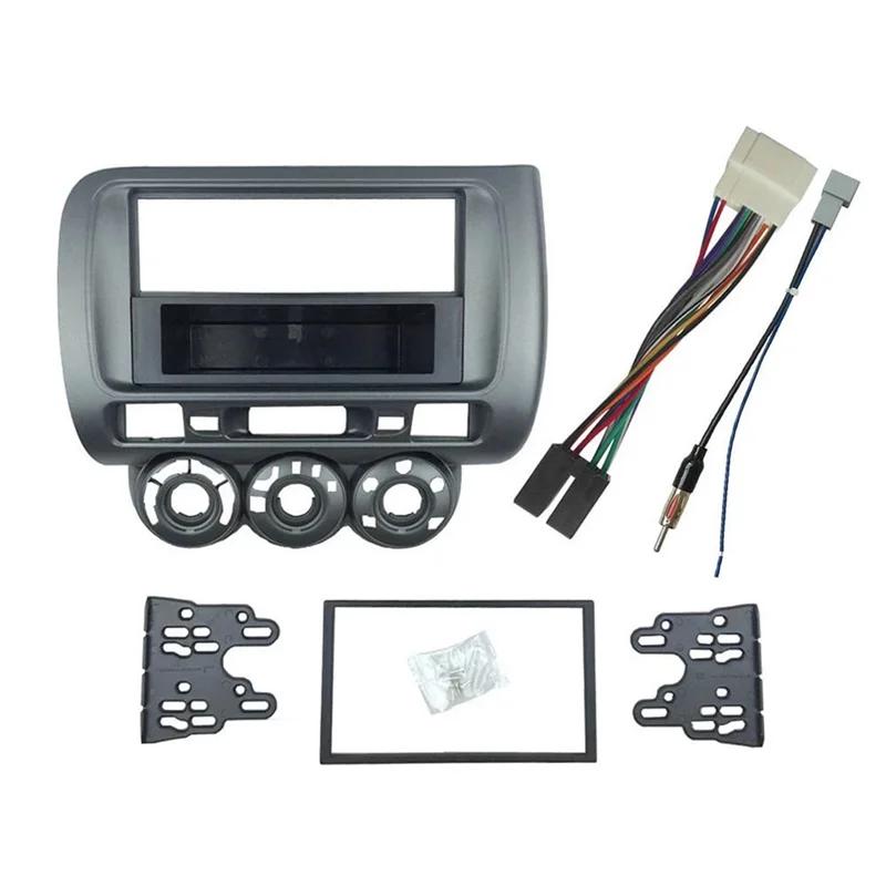 Car Radio Fascia for Honda Fit Jazz City One Din Dvd Stereo Cd Panel Mount Installation Trim Kit Frame Bezel
Car Radio Fascia for Honda Fit Jazz City One Din Dvd Stereo Cd Panel Mount Installation Trim Kit Frame Bezel