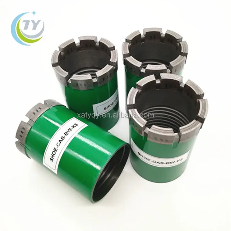 Wholesale High Quality AW BW NW HW HWT PW PWT ZW Diamond Casing Shoe for Double Tube Core Barrel
Wholesale High Quality AW BW NW HW HWT PW PWT ZW Diamond Casing Shoe for Double Tube Core Barrel