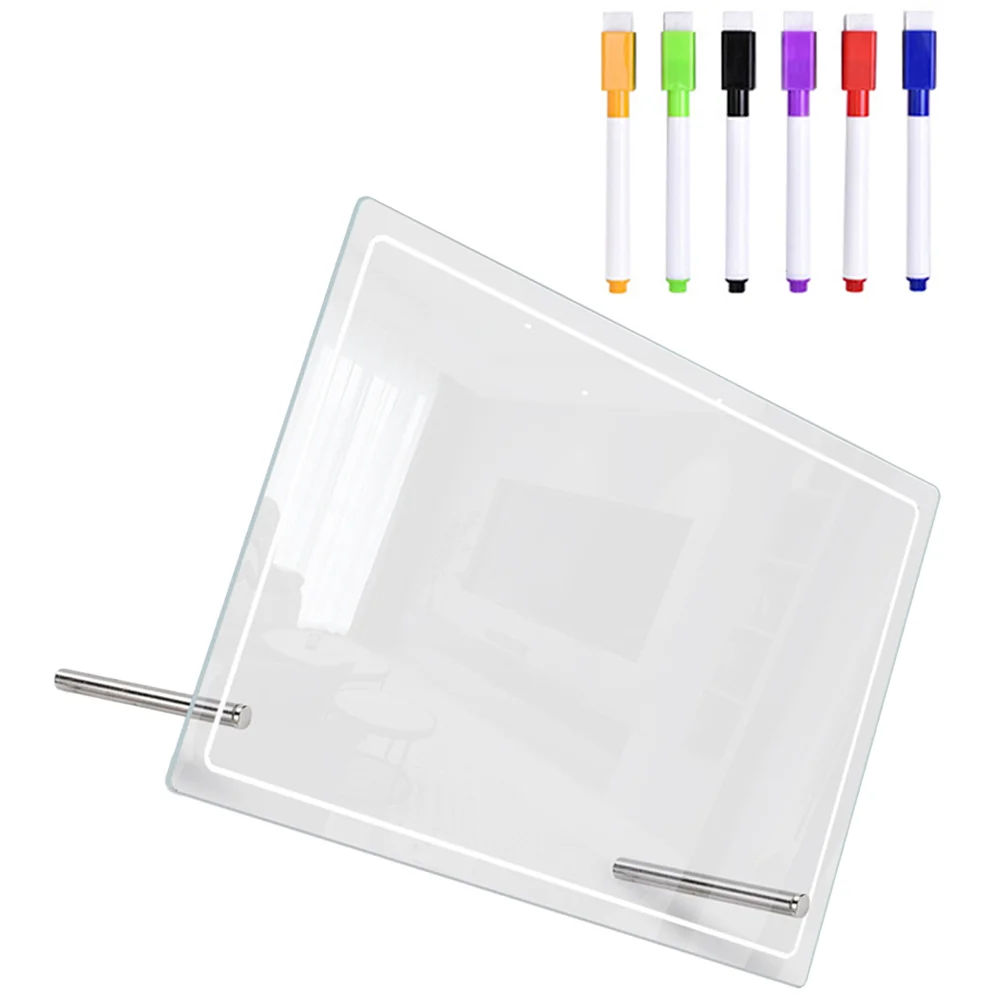 Writing Pad School Acrylic Note Board Message Recording Memo Pen Square Accessory Brush Household Student
Writing Pad School Acrylic Note Board Message Recording Memo Pen Square Accessory Brush Household Student