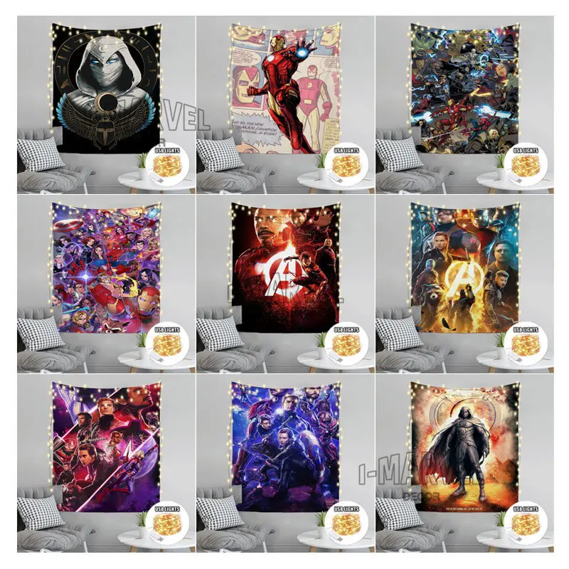 Marvel Wall Tapestry Aesthetic Room Decor Superhero Wall Decor Home Decor Bedroom Decoration Home House Accessories for Children
Marvel Wall Tapestry Aesthetic Room Decor Superhero Wall Decor Home Decor Bedroom Decoration Home House Accessories for Children