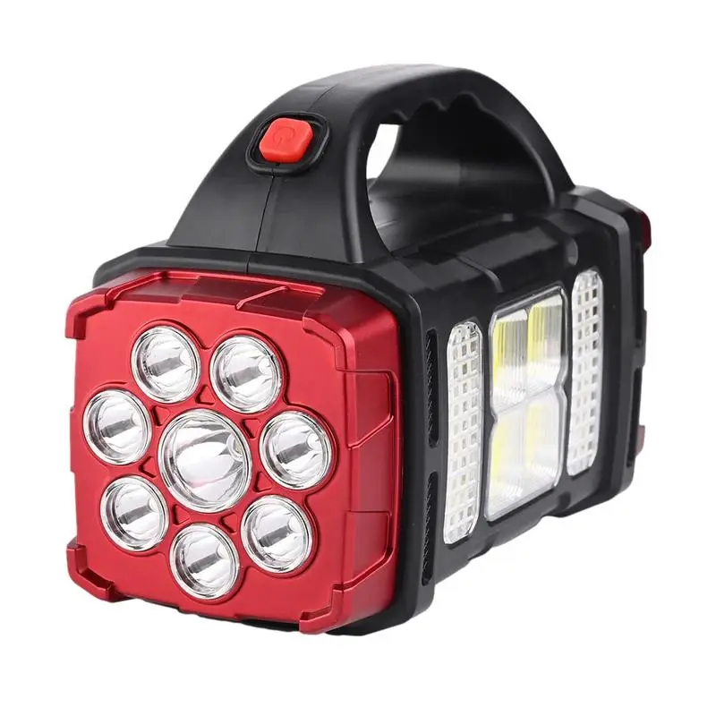 Светодиодный перезаряжаемый водонепроницаемый ручной прожектор с USB-портом 
Светодиодный перезаряжаемый водонепроницаемый ручной прожектор с USB-портом