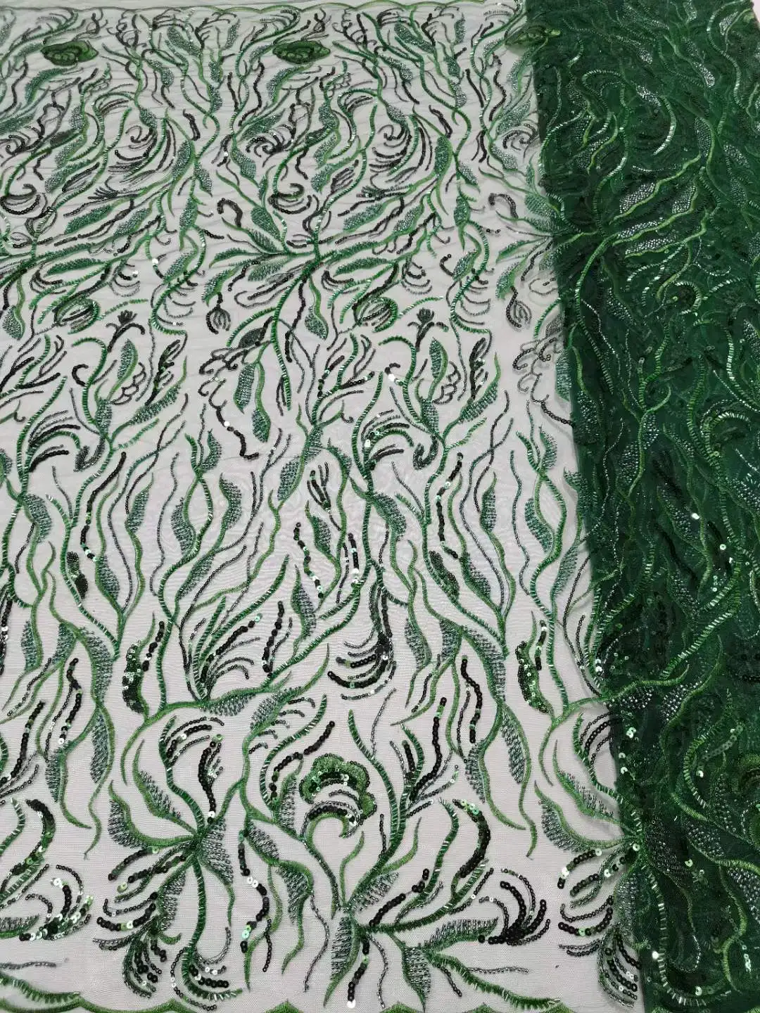 8Colors New beaded design Fabric bead embroidery French tulle net lace/Wedding dress/ African fabric lace For Party dresses
8Colors New beaded design Fabric bead embroidery French tulle net lace/Wedding dress/ African fabric lace For Party dresses