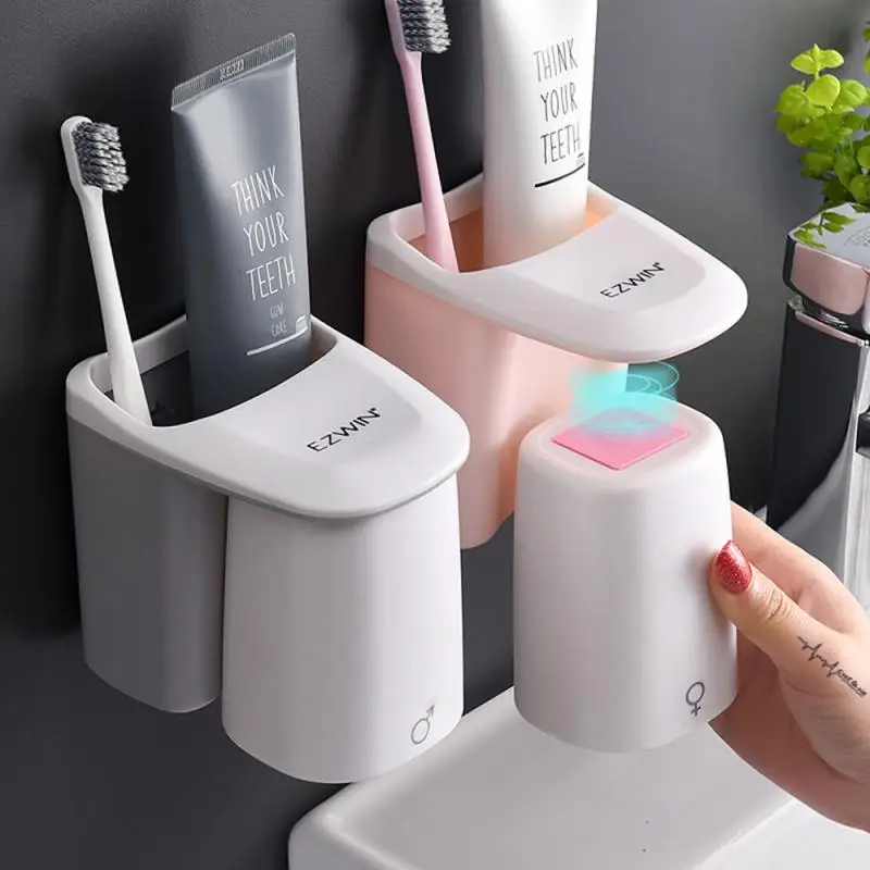 Creative Automatic Toothpaste Dispenser Wall Mount Bathroom Accessories Waterproof Lazy Toothpaste Squeezer Toothbrush Holder
Creative Automatic Toothpaste Dispenser Wall Mount Bathroom Accessories Waterproof Lazy Toothpaste Squeezer Toothbrush Holder