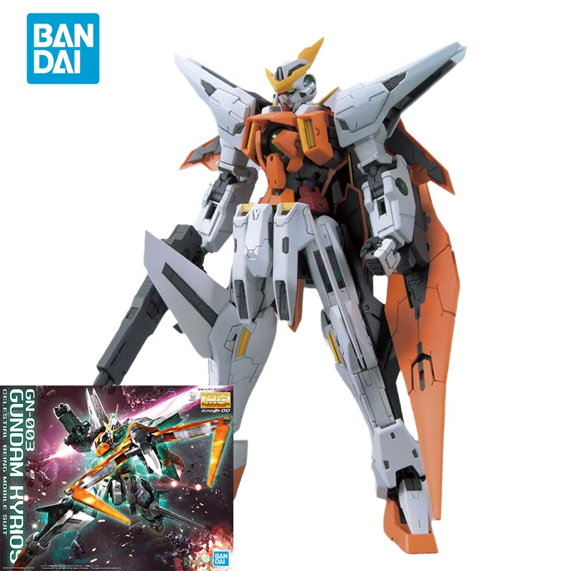 Оригинальная фигурка Bandai GUNDAM Ainme, модель MG Series 1/100 GN-003 GUNDAM HYRIOS, сборная модель, игрушки, подарки для детей
Оригинальная фигурка Bandai GUNDAM Ainme, модель MG Series 1/100 GN-003 GUNDAM HYRIOS, сборная модель, игрушки, подарки для детей