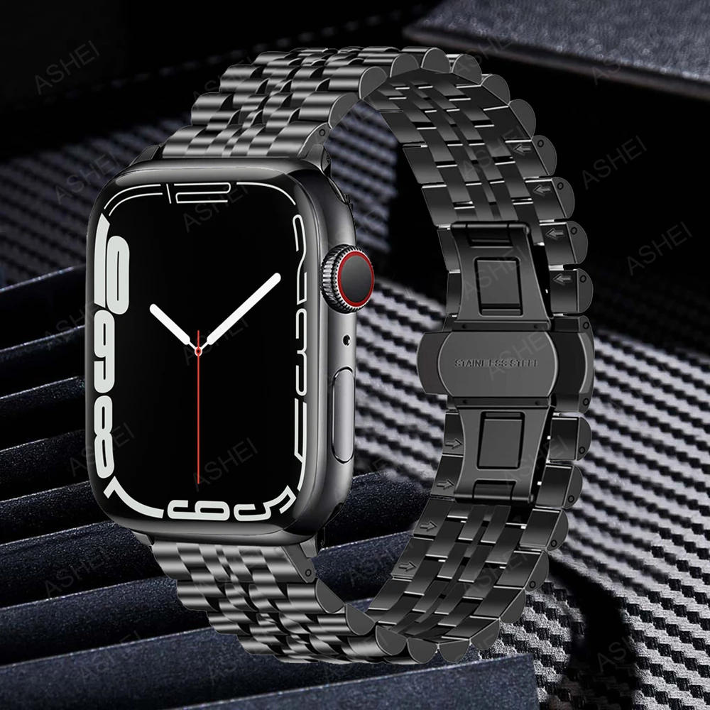 Ремешок из нержавеющей стали для apple watch 7 band 45 мм 41 мм 44 мм 40 мм series se 6 5 4, деловой браслет для iwatch 7 3 42 мм 38 мм
Ремешок из нержавеющей стали для apple watch 7 band 45 мм 41 мм 44 мм 40 мм series se 6 5 4, деловой браслет для iwatch 7 3 42 мм 38 мм