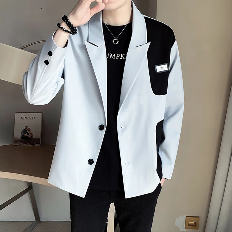 Роскошный дизайнерский Блейзер, куртки для мужчин, высококачественные Лоскутные однобортные мужские корейские костюмы, для вечерние, повс...
Роскошный дизайнерский Блейзер, куртки для мужчин, высококачественные Лоскутные однобортные мужские корейские костюмы, для вечерние, повс...