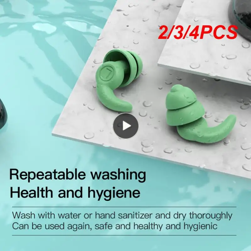 2/3/4PCS Dust Proof Sports Silicone Ear Plugs Waterproof Swimming Swimming Accessories Earplugs Diving Accessories
2/3/4PCS Dust Proof Sports Silicone Ear Plugs Waterproof Swimming Swimming Accessories Earplugs Diving Accessories