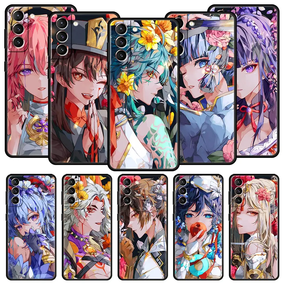 Genshin Impact Hu Tao Xiao Phone Case For Samsung Galaxy S23 S22 S21 Ultra S20 FE 5G S10 S9 S8 Plus S10E Cover Silicone Shell
Genshin Impact Hu Tao Xiao Phone Case For Samsung Galaxy S23 S22 S21 Ultra S20 FE 5G S10 S9 S8 Plus S10E Cover Silicone Shell