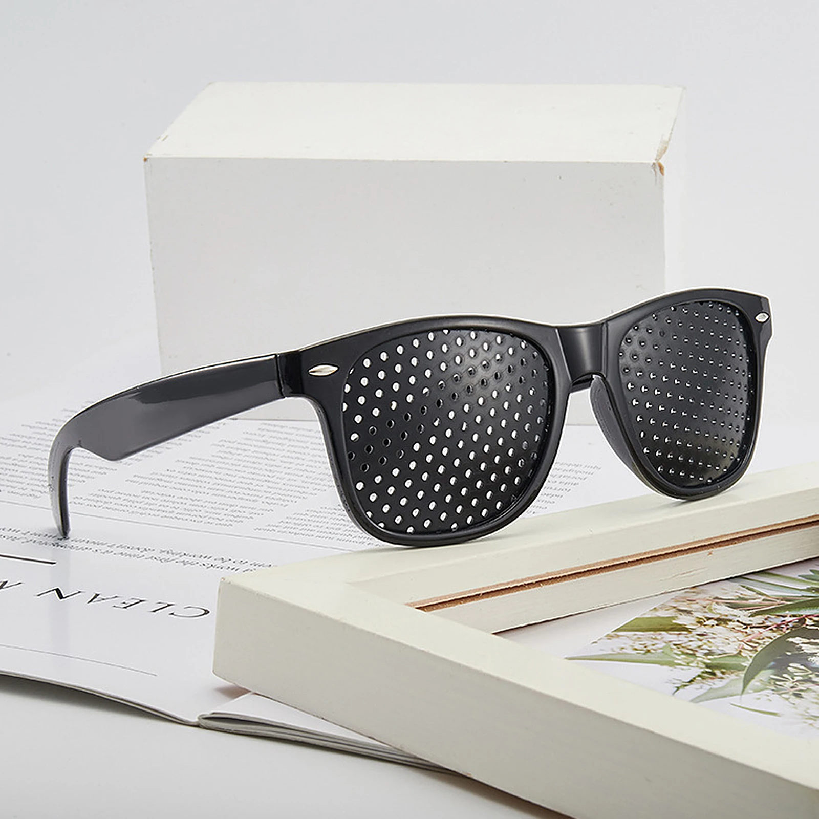 Anti-myopia Astigmatism Glasses With Holes Vision Correction Fatigue Pin Hole Glasses For Men Women Eyesight Improvement Natural
Anti-myopia Astigmatism Glasses With Holes Vision Correction Fatigue Pin Hole Glasses For Men Women Eyesight Improvement Natural