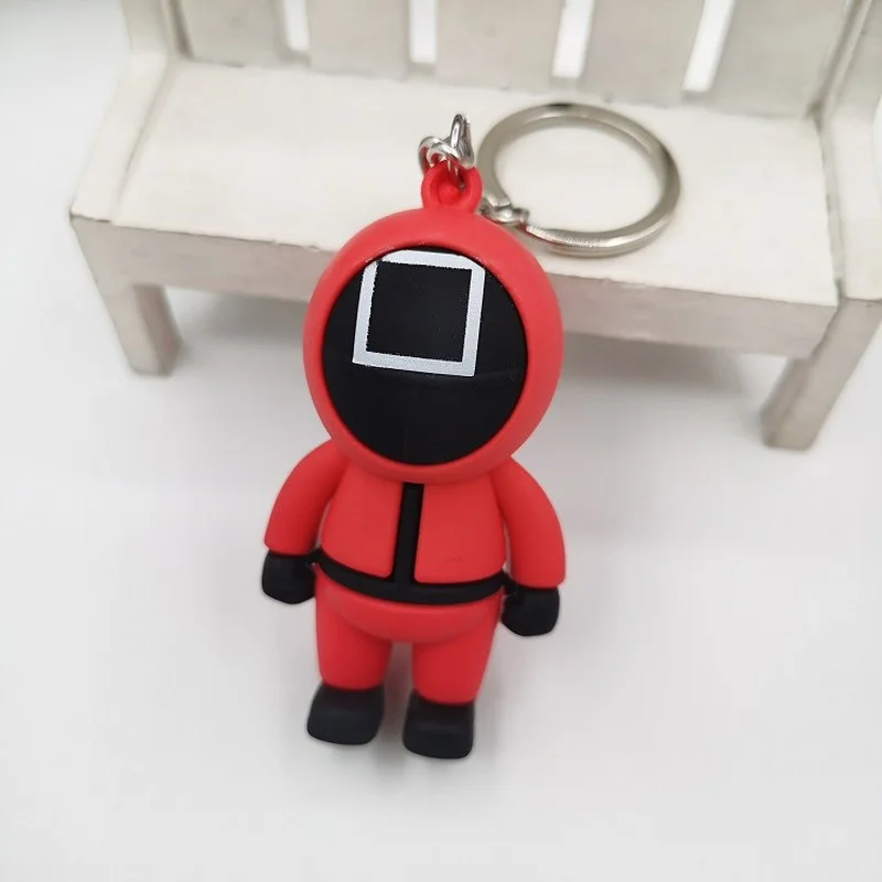 Брелок для ключей женский/мужской/детский, 3d-брелок с подвесками в виде маски и кальмара, Круглый, для косплея, подарок для детей
Брелок для ключей женский/мужской/детский, 3d-брелок с подвесками в виде маски и кальмара, Круглый, для косплея, подарок для детей