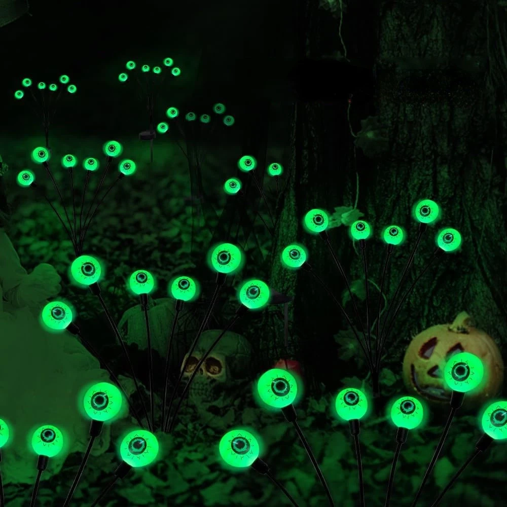 2023 New Solar Light String Eyeball Lights Halloween Ghost Eye Insert Lights Outdoor Garden Festival Party Decoration
2023 New Solar Light String Eyeball Lights Halloween Ghost Eye Insert Lights Outdoor Garden Festival Party Decoration
