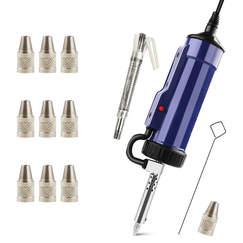 Desoldering Machine ADT03 Automatic Portable Electric Solder Tin Sucker Vacuum Soldering Remove Pump EU Plug
Desoldering Machine ADT03 Automatic Portable Electric Solder Tin Sucker Vacuum Soldering Remove Pump EU Plug
