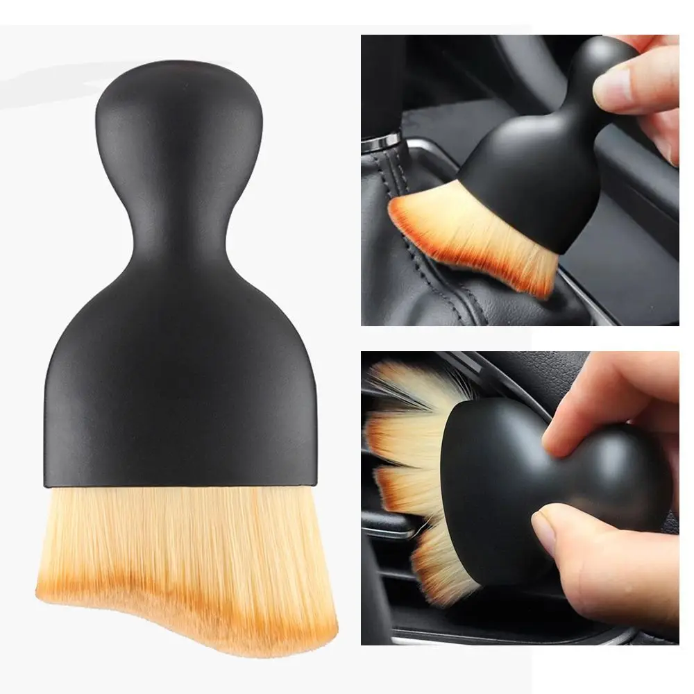 

Air Outlet Gap Dashboard Multifuntional Dust Removal Detailing Clean Makeup Brush Car Interior Cleaning Brush