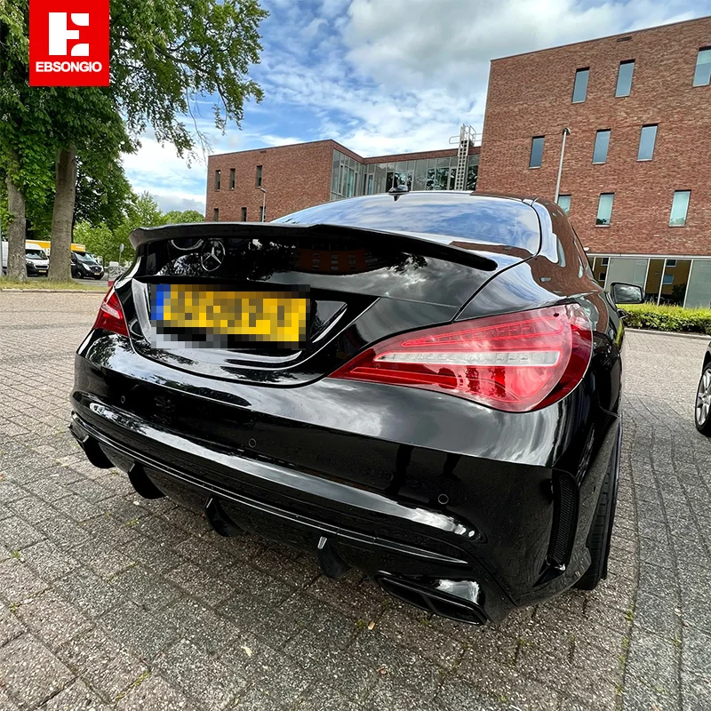 Задний для Mercedes CLA, W117, C117, CLA 200, 250, AMG, 260, стиль FD, углеродное волокно
Задний для Mercedes CLA, W117, C117, CLA 200, 250, AMG, 260, стиль FD, углеродное волокно
