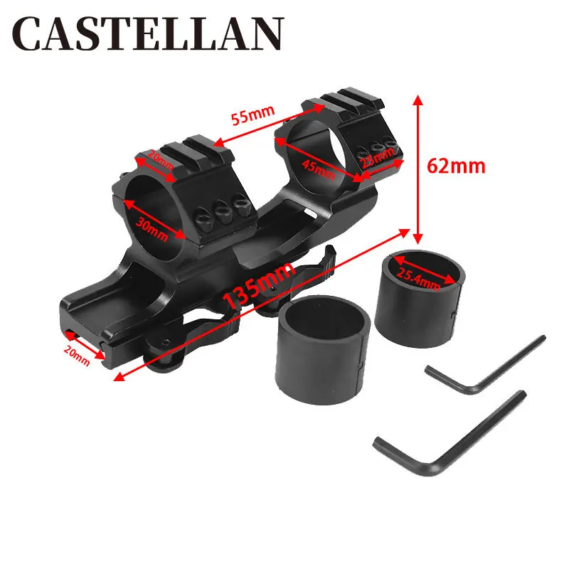 25.4/30mm New Sight Tube Clip With Gasket One-Piece Quick-Release Bracket Aluminum Alloy Sight Tube Clip One Extension Ar15
25.4/30mm New Sight Tube Clip With Gasket One-Piece Quick-Release Bracket Aluminum Alloy Sight Tube Clip One Extension Ar15