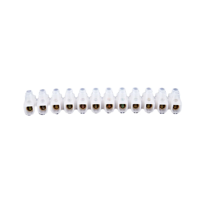 60 Amp - 12 Way Strip Terminal Block Strip - Electrical Wire Connector Amp:60A Connector Block
60 Amp - 12 Way Strip Terminal Block Strip - Electrical Wire Connector Amp:60A Connector Block