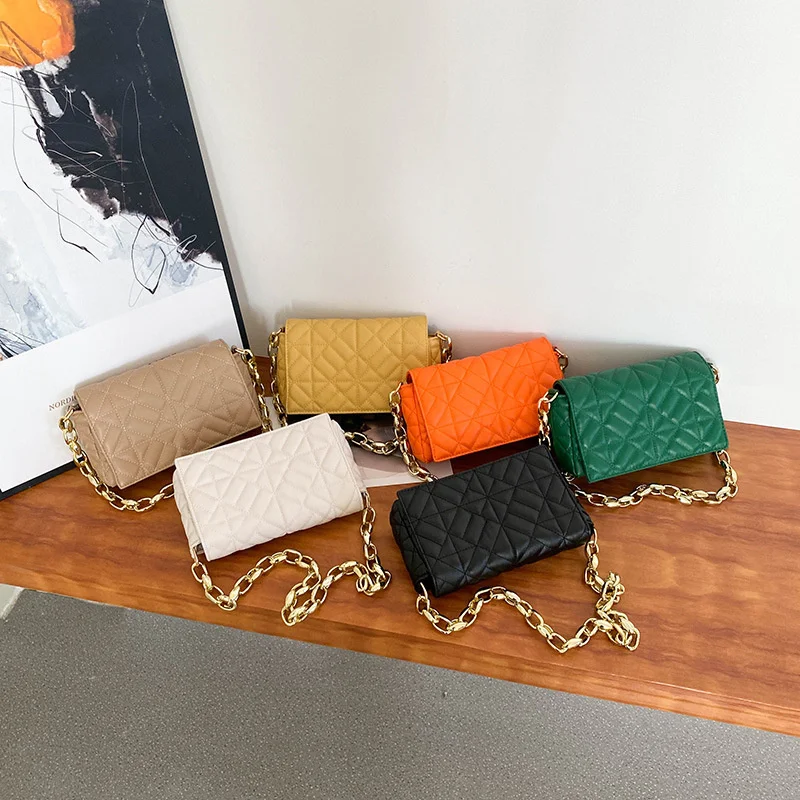 Shoulder Women's 2022 Bags Branded Thick Chain Quilted Shoulder Purses And Handbag Women Clutch Bags Ladies Hand Bag
Shoulder Women's 2022 Bags Branded Thick Chain Quilted Shoulder Purses And Handbag Women Clutch Bags Ladies Hand Bag