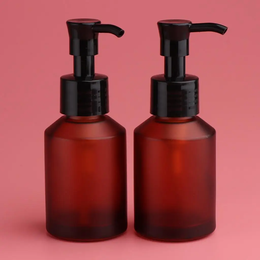 2x Empty Refill Glass Bottle Lotion Pump Dispenser Travel Cosmetic Container
2x Empty Refill Glass Bottle Lotion Pump Dispenser Travel Cosmetic Container