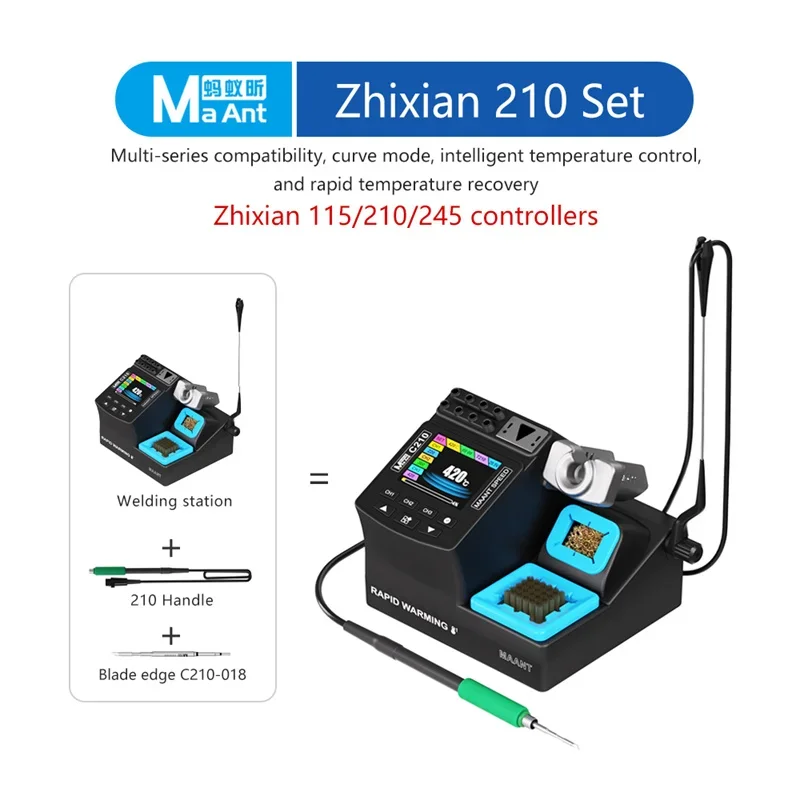MaAnt C210 200W Паяльная станция
MaAnt C210 200W Паяльная станция