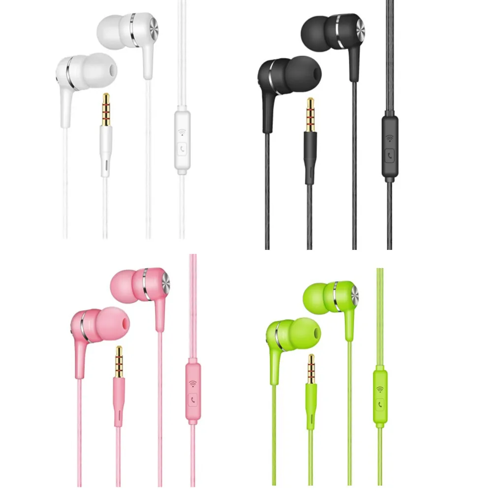 Simple Universal In-ear Headphones Inline Computer Phone With Wheat Headset Wire Headset Earphone 3.5mm Wired Earphones
Simple Universal In-ear Headphones Inline Computer Phone With Wheat Headset Wire Headset Earphone 3.5mm Wired Earphones