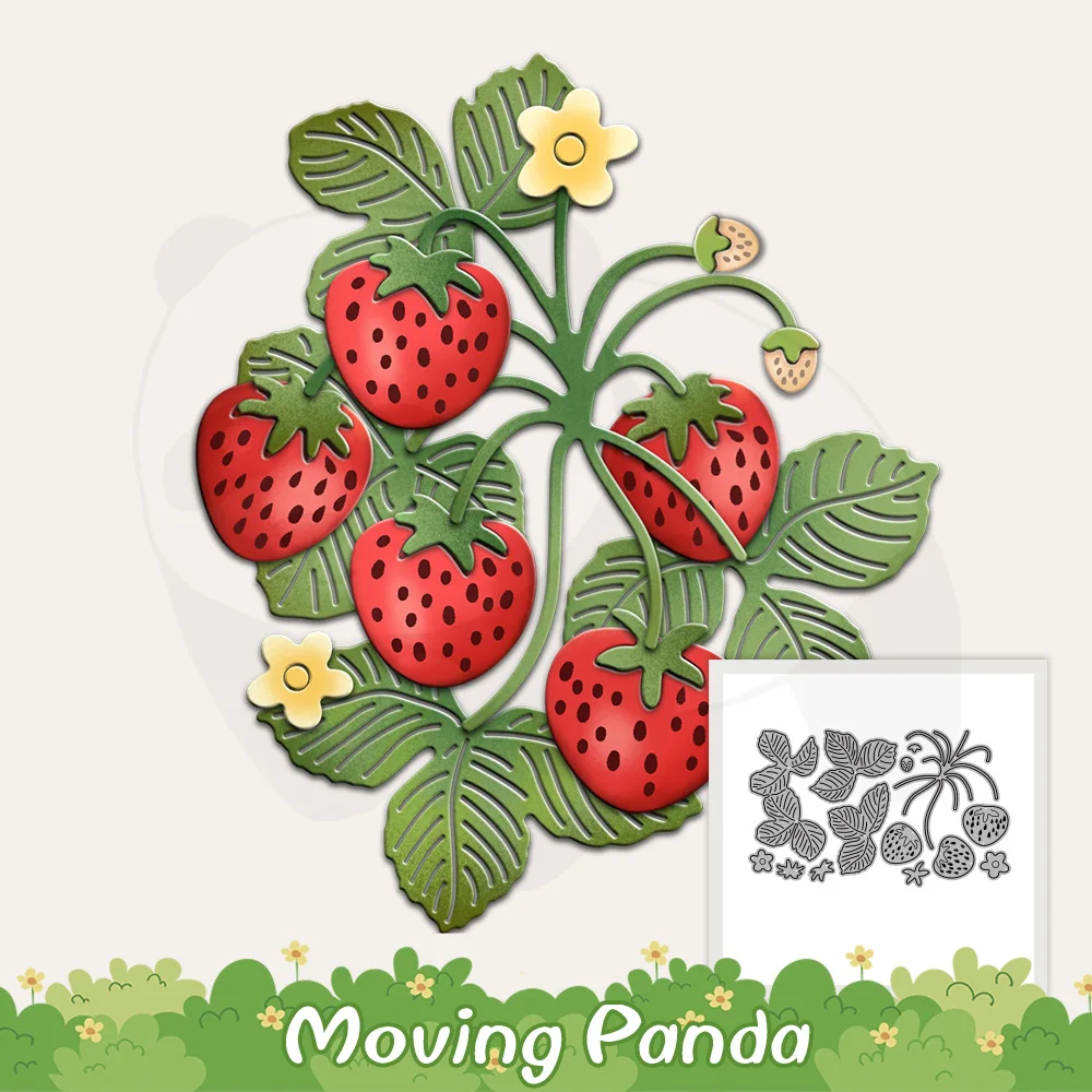 Spring Series Sweet Strawberry Metal Cutting Dies Embossed DIY Scrapbooking Accessories Cut Dies For Cards Album Crafts Decor
Spring Series Sweet Strawberry Metal Cutting Dies Embossed DIY Scrapbooking Accessories Cut Dies For Cards Album Crafts Decor