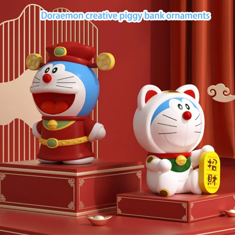 Kawaii Doraemon Piggy Bank Creativity Large Three-Dimensional Piggy Bank Desktop Ornaments Child Birthday Present New Year Gift
Kawaii Doraemon Piggy Bank Creativity Large Three-Dimensional Piggy Bank Desktop Ornaments Child Birthday Present New Year Gift