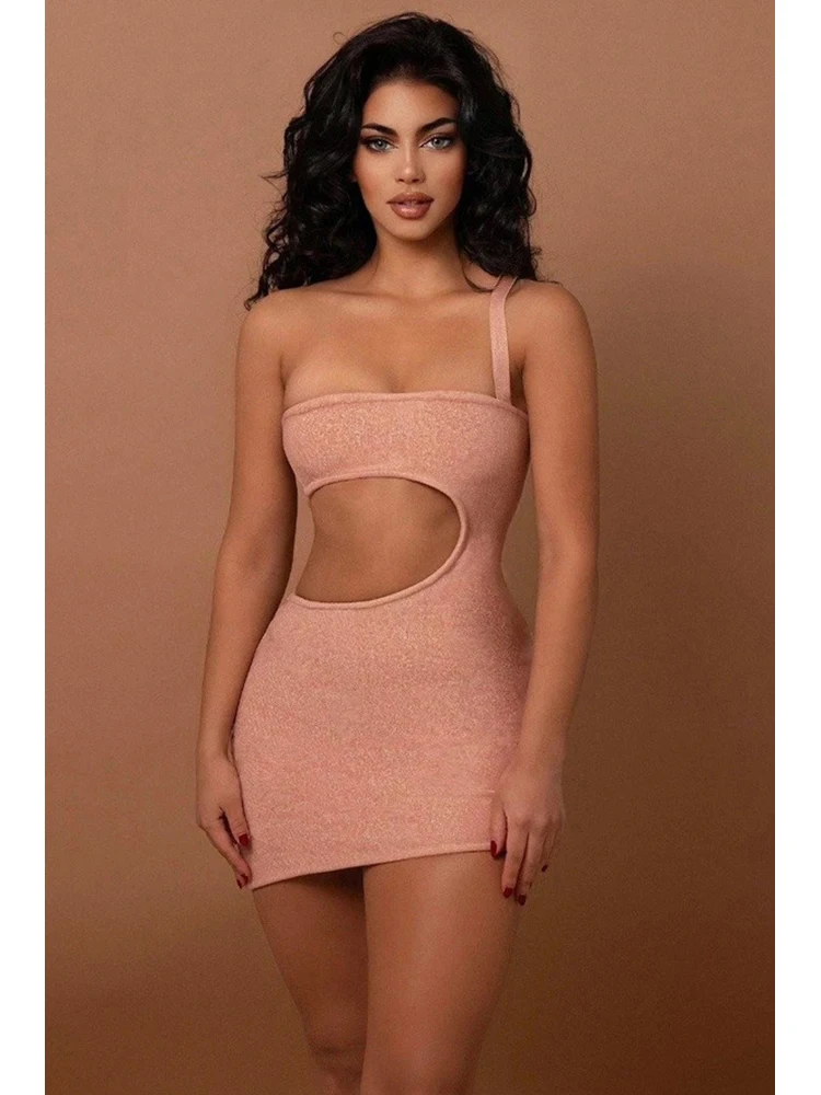 Sexy One Shoulder Hollow Bodycon Bandage Dress Women Summer Strap Tube Top Bandage Mini Dress 2022 Fashion Celebrity Party Dress
Sexy One Shoulder Hollow Bodycon Bandage Dress Women Summer Strap Tube Top Bandage Mini Dress 2022 Fashion Celebrity Party Dress