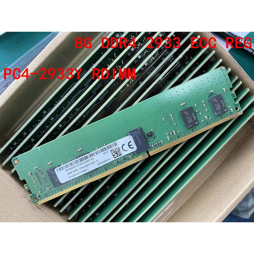 

For MT RAM MTA9ASF1G72PZ-2G9E1 8G 8GB 1Rx8 DDR4 2933 PC4-2933Y REG Server Memory Fast Ship High Quality