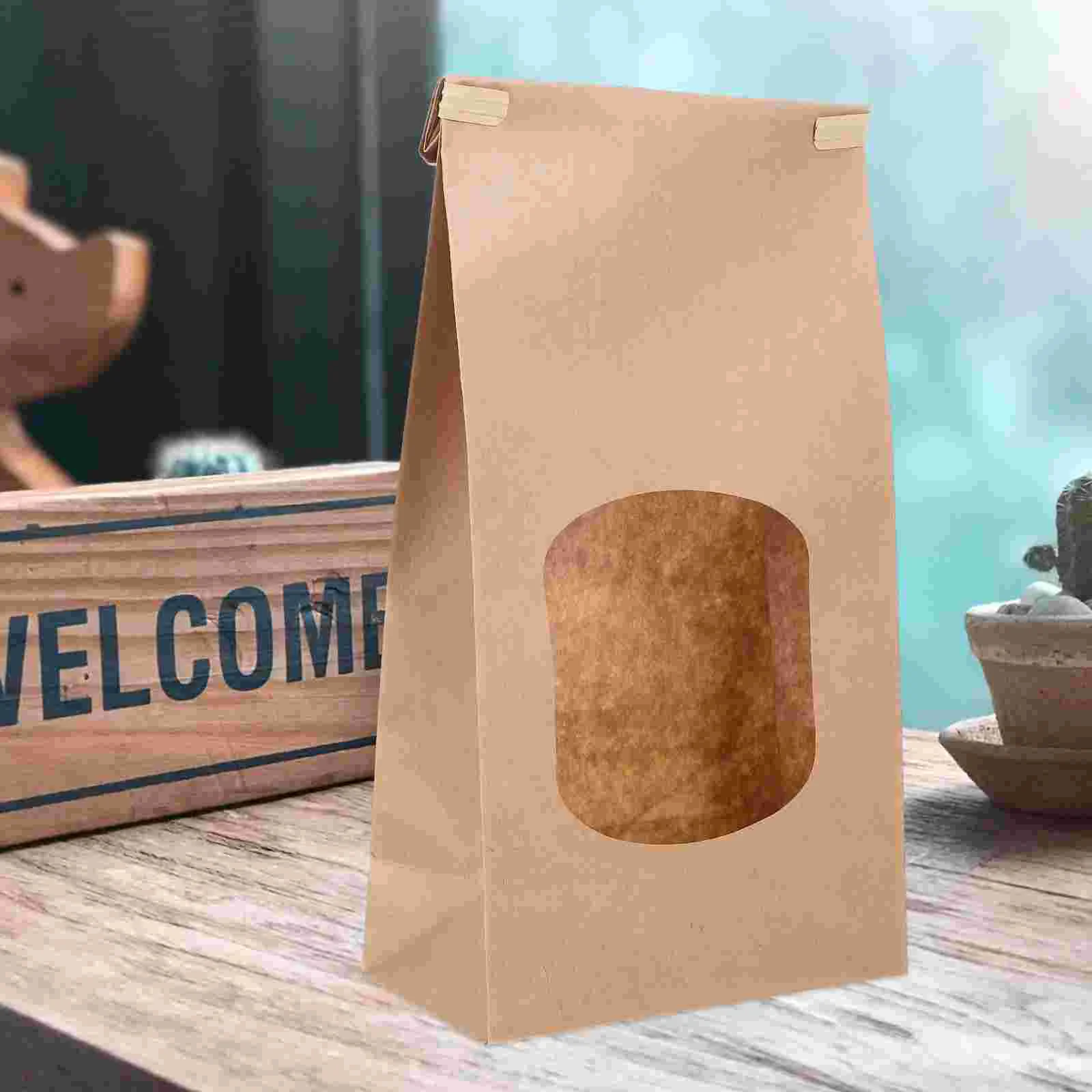 50 Pcs Bread Bags Window Household Convenient Treat Paper Bakery Popcorn Baking Toast Accessory
50 Pcs Bread Bags Window Household Convenient Treat Paper Bakery Popcorn Baking Toast Accessory