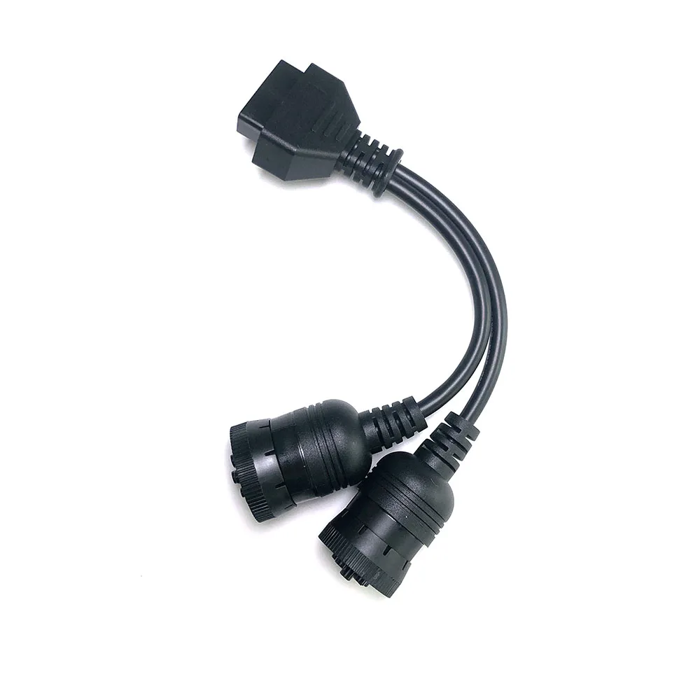 

Car Truck 6+9pin Y Cable OBD2 16pin Female To J1708 6pin/ J1939 9pin J1962F To J1708/J1939 Heavy Duty OBDII Cable