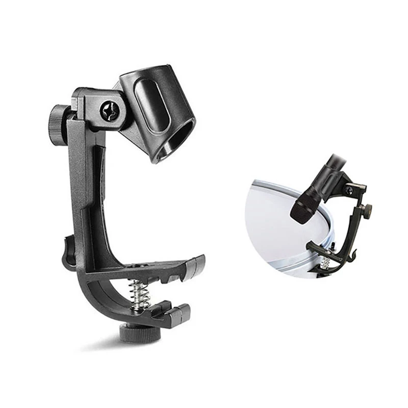 2Pcs Adjustable Microphone Clip On Drum Rim Shock Mount Mic Clamp Holder Clip Microphone Musical Instrument Accessories
2Pcs Adjustable Microphone Clip On Drum Rim Shock Mount Mic Clamp Holder Clip Microphone Musical Instrument Accessories