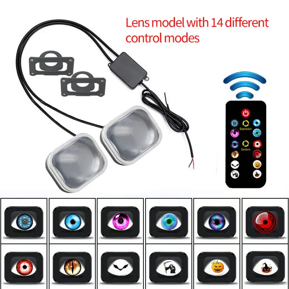 Новое зеркало для мотоцикла, светильник Devil's Eye, 14-режимный светодиодный светильник заднего вида для автомобиля, светильник Devil's Eye, 12-36 В, водонепроницаемый комплект для модификации мотоцикла 
Новое зеркало для мотоцикла, светильник Devil's Eye, 14-режимный светодиодный светильник заднего вида для автомобиля, светильник Devil's Eye, 12-36 В, водонепроницаемый комплект для модификации мотоцикла