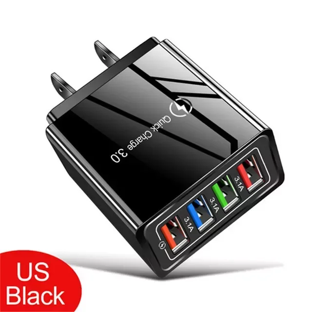 USB Charger Quick Charge 3.0 Phone Adapter 11 X 7 Tablet Portable Wall Mobile Fast Charger EU US Plug
USB Charger Quick Charge 3.0 Phone Adapter 11 X 7 Tablet Portable Wall Mobile Fast Charger EU US Plug