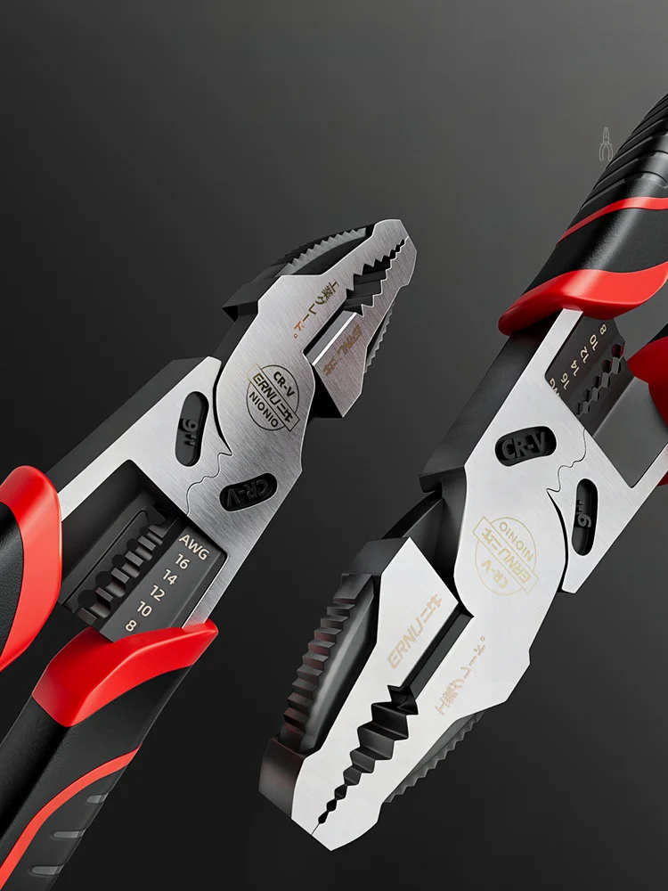 Stripper Plier Tool Cable Multifunction Red Color Cutter Pliers Electrician
Stripper Plier Tool Cable Multifunction Red Color Cutter Pliers Electrician