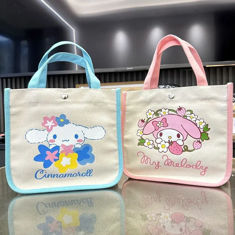 Sanrio My Melody Hello Kitty Mujer Backpack One Shoulder Hand Bag Lunch Bag Tote Bag Canvas Kawaii Large Capacity Storage Bag
Sanrio My Melody Hello Kitty Mujer Backpack One Shoulder Hand Bag Lunch Bag Tote Bag Canvas Kawaii Large Capacity Storage Bag