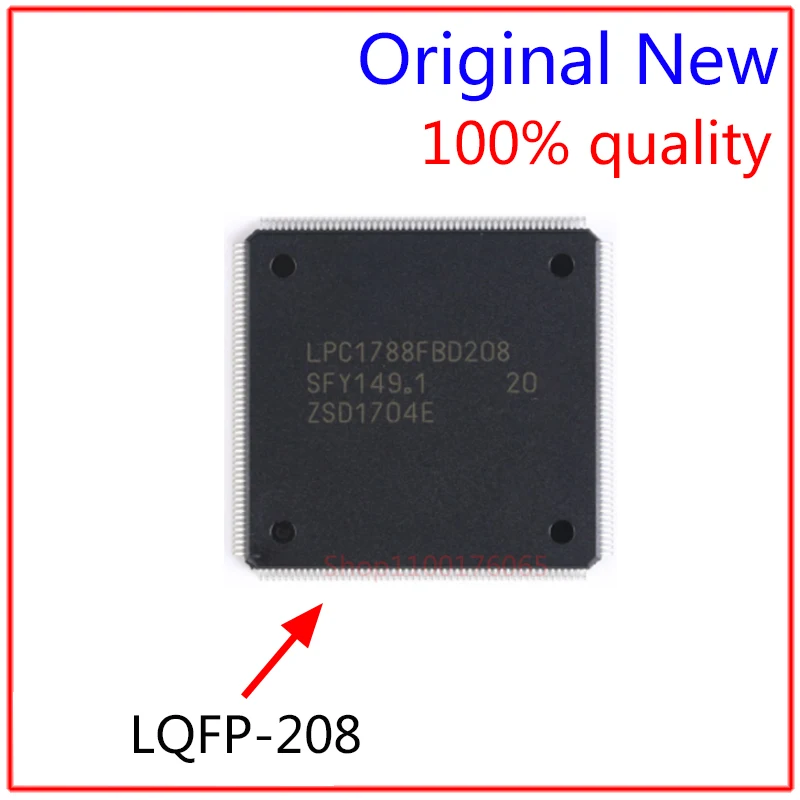 IC LPC1788FBD208 LQFP-208 Interface - serializer, solution series New original Not only sales and recycling chip (1PCS)
IC LPC1788FBD208 LQFP-208 Interface - serializer, solution series New original Not only sales and recycling chip (1PCS)