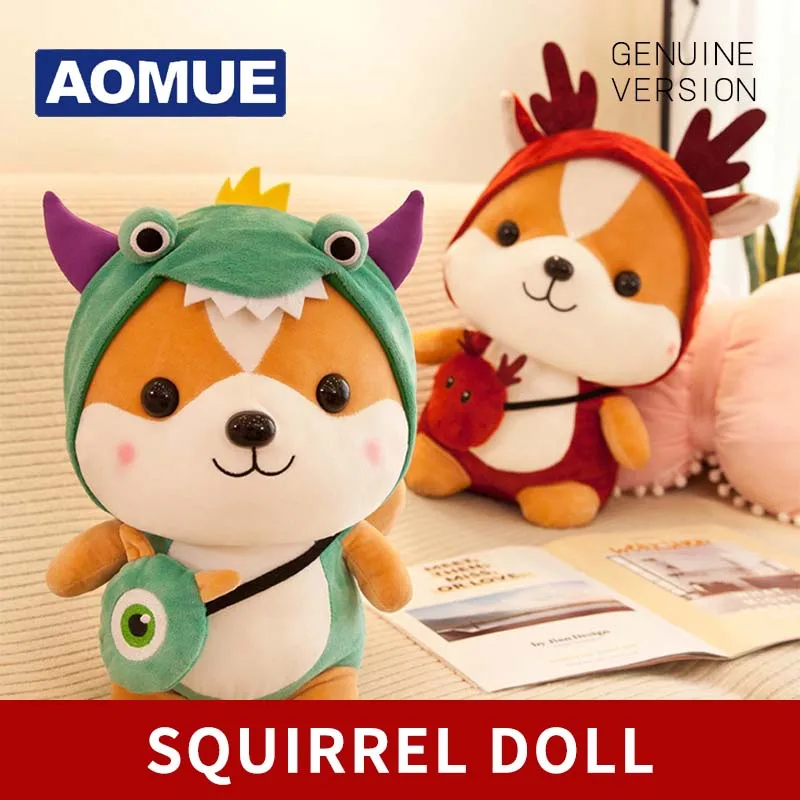Aomue 25CM squirrel Plush Dolls Toy Catching Machine Transform Unicorn Dinosaur Bee Cartoon Animal Toys for Kids Birthday Gift
Aomue 25CM squirrel Plush Dolls Toy Catching Machine Transform Unicorn Dinosaur Bee Cartoon Animal Toys for Kids Birthday Gift