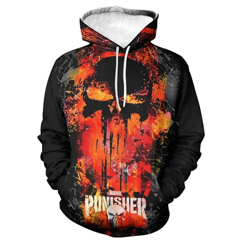 Cool Skull Hoodies Men Fashion Streetwear Clothes 3D Print Black Hoodie Goth Style Hooded Sweatshirts Men's Punisher Pullovers
Cool Skull Hoodies Men Fashion Streetwear Clothes 3D Print Black Hoodie Goth Style Hooded Sweatshirts Men's Punisher Pullovers