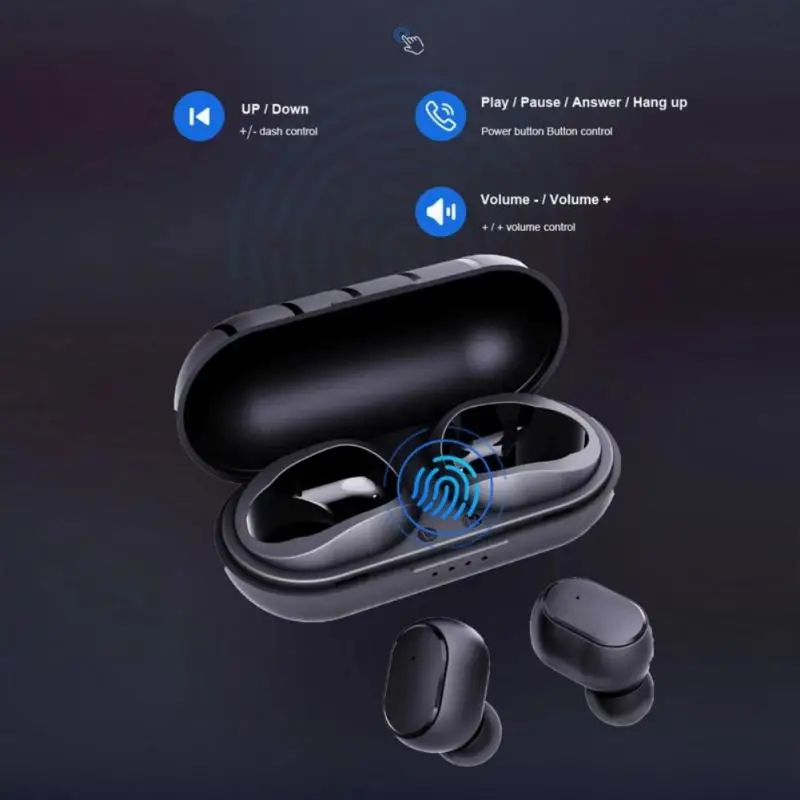 High Quality Drivers Wireless bluetooth-compatible Earphones Enhanced Bass Sound Sports Headphones Natural Clear Touch Control 
High Quality Drivers Wireless bluetooth-compatible Earphones Enhanced Bass Sound Sports Headphones Natural Clear Touch Control