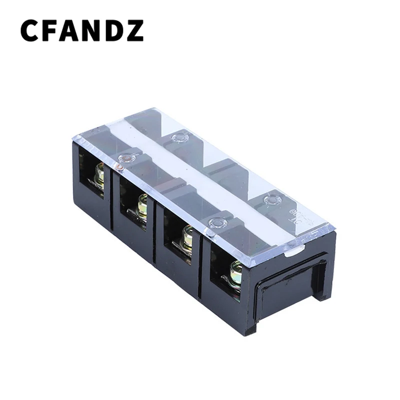 1PCS TC-604 High Current Terminal Block 60A 2-5P Wire Connector Distribution Cabinet Wiring Terminal 
1PCS TC-604 High Current Terminal Block 60A 2-5P Wire Connector Distribution Cabinet Wiring Terminal