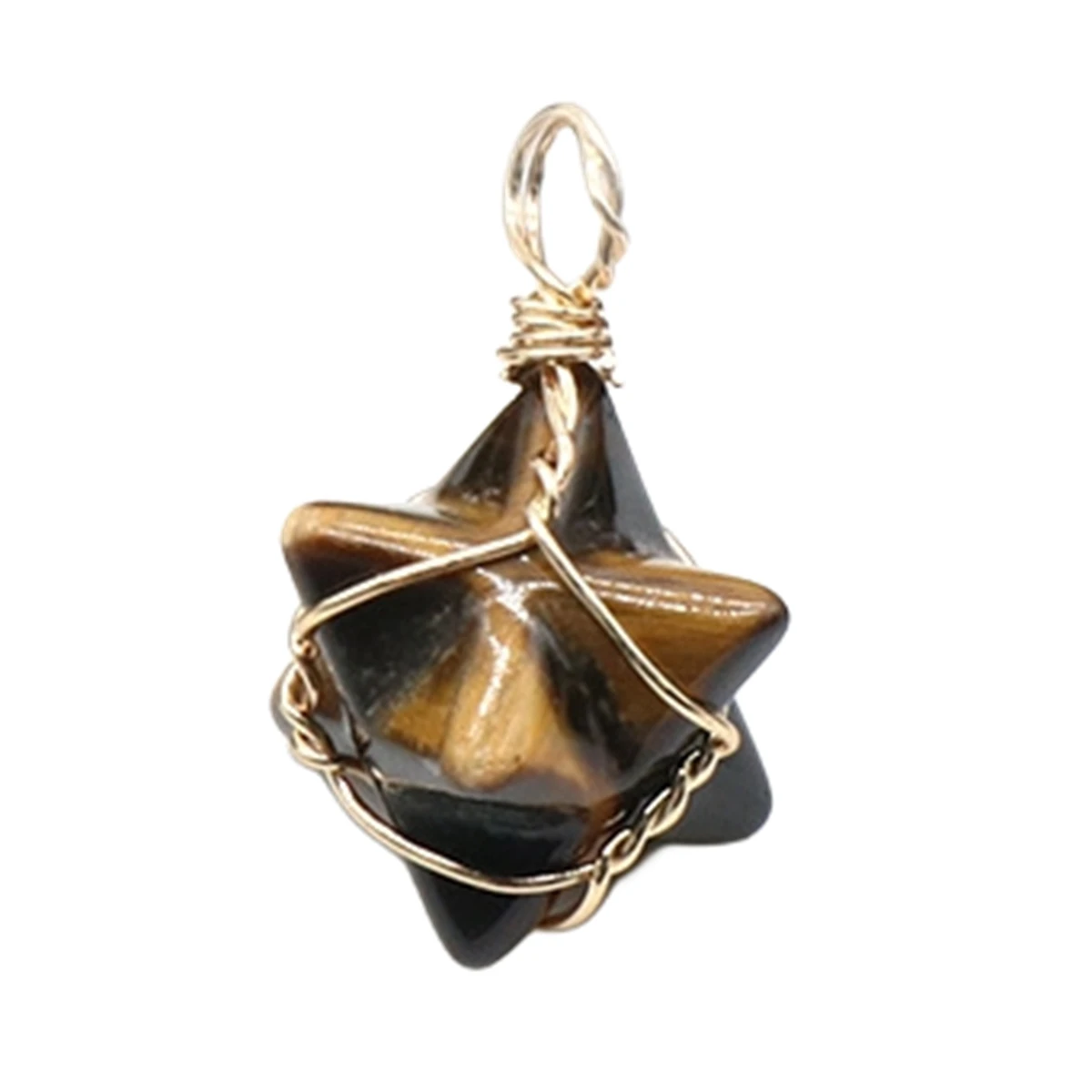 Tigers Eye Merkaba Star Pendants for Making Jewelry Necklace Hand Carved Gemstone Dangle Charms Healing Chakra Crystal
Tigers Eye Merkaba Star Pendants for Making Jewelry Necklace Hand Carved Gemstone Dangle Charms Healing Chakra Crystal