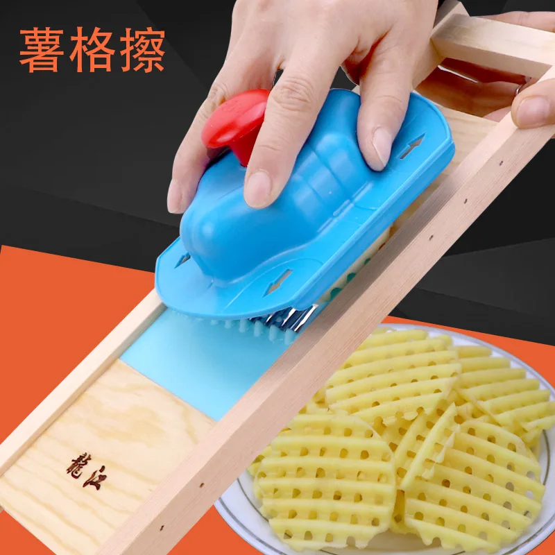 Potato Slicer Cut Potato Grid Artifact Grid Wipe Grid Knife Vegetable Cutter Wave Knife Cut Flower Knife Gadgets Accessories
Potato Slicer Cut Potato Grid Artifact Grid Wipe Grid Knife Vegetable Cutter Wave Knife Cut Flower Knife Gadgets Accessories