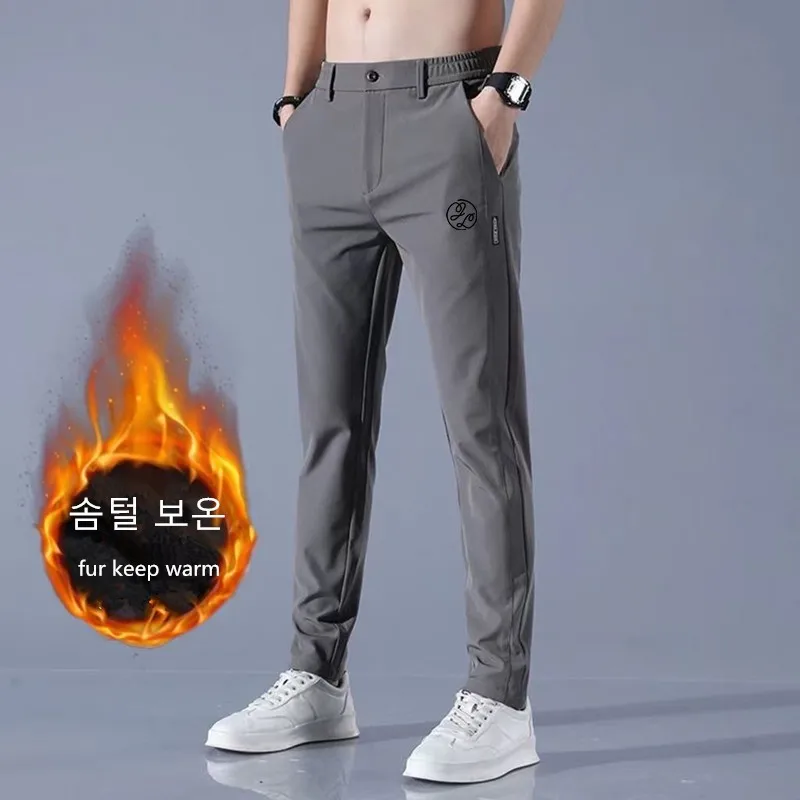 Men's Golf Pants Winter villus Warm Thicken Golf Trousers Elastic Polyamide fabric Men Casual Sport Pants High Quality Golf Pant
Men's Golf Pants Winter villus Warm Thicken Golf Trousers Elastic Polyamide fabric Men Casual Sport Pants High Quality Golf Pant