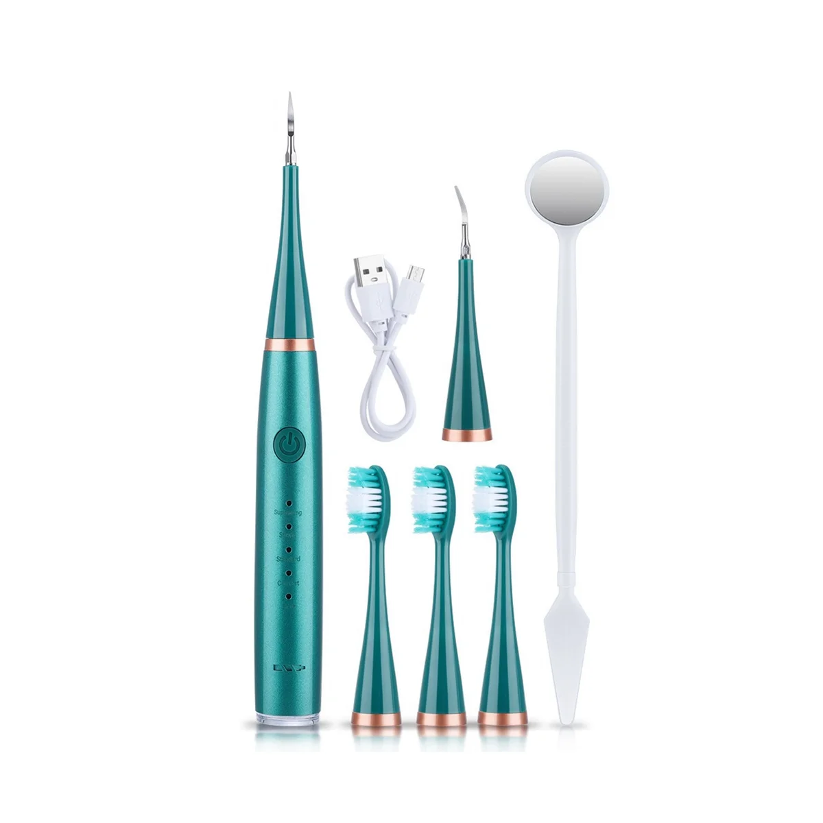 Electric Ultrasonic Dental Calculus Remover Teeth Cleaner Dental Cleaning Teeth Whitening Scaler Dental Tartar Remover,C
Electric Ultrasonic Dental Calculus Remover Teeth Cleaner Dental Cleaning Teeth Whitening Scaler Dental Tartar Remover,C