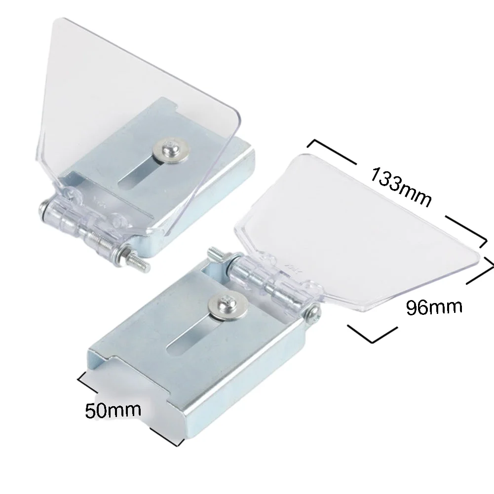 2Pcs Grinding Machine Replacement Guard Protective Glass Bench Grinder Eye Protection Protection Safety Shields With Bracket
2Pcs Grinding Machine Replacement Guard Protective Glass Bench Grinder Eye Protection Protection Safety Shields With Bracket